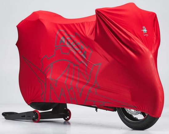 MV AGUSTA BIKE COVER INDOOR RED